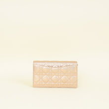 Christian Dior Iridescent Metallic Pink Caro Pouch with Chain