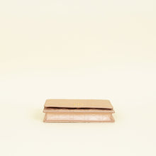 Christian Dior Iridescent Metallic Pink Caro Pouch with Chain