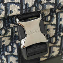 Christian Dior Bicolor Oblique Explorer Buckle Messenger Bag