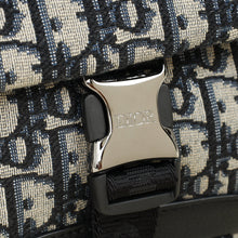 Christian Dior Bicolor Oblique Explorer Buckle Small Messenger Bag