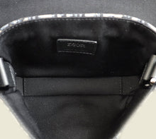 Christian Dior Bicolor Oblique Explorer Buckle Small Messenger Bag