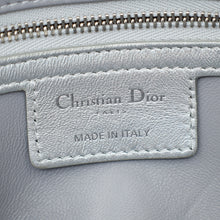 Christian Dior Metallic Silver Small Dior Caro Bag