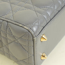 Christian Dior Gray My ABCDior Lady Dior Small Bag