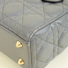 Christian Dior Gray My ABCDior Lady Dior Small Bag