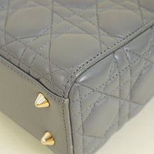 Christian Dior Gray My ABCDior Lady Dior Small Bag