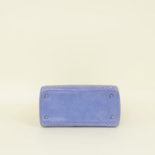 Christian Dior Purple Python Lady Dior Medium Bag