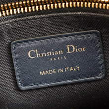 Christian Dior Navy Blue 30 Montaigne Oblique 2 Way Chain Pouch