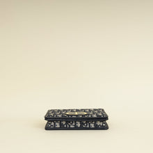 Christian Dior Navy Blue 30 Montaigne Oblique 2 Way Chain Pouch