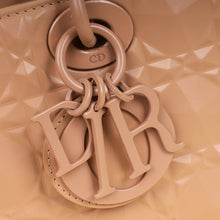 Christian Dior Rose De Vents Lady Dior D-Joy Cannage Diamond Medium Bag