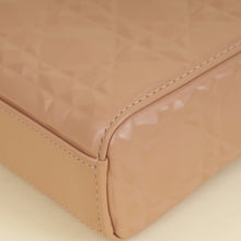 Christian Dior Rose De Vents Lady Dior D-Joy Cannage Diamond Medium Bag
