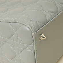 Christian Dior Gray Lady Dior Medium Bag