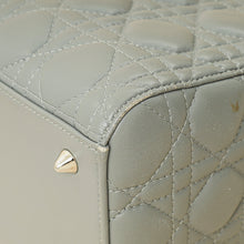Christian Dior Gray Lady Dior Medium Bag