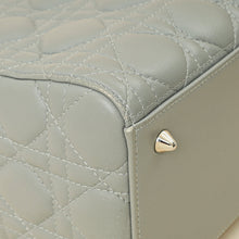 Christian Dior Gray Lady Dior Medium Bag