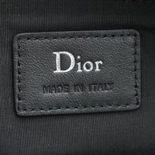 Christian Dior Black Multicolor Large Zip Pouch