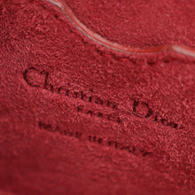 Christian Dior Burgundy Addict Lockbox Bag