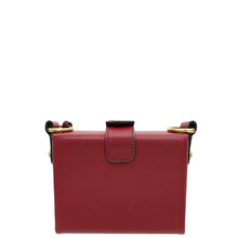 Christian Dior Burgundy Addict Lockbox Bag