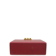 Christian Dior Burgundy Addict Lockbox Bag