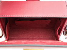 Christian Dior Burgundy Addict Lockbox Bag
