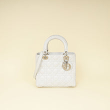 Christian Dior Ghost White Lady Dior Medium Bag