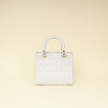 Christian Dior Ghost White Lady Dior Medium Bag
