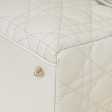 Christian Dior Ghost White Lady Dior Medium Bag
