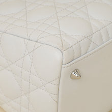 Christian Dior Ghost White Lady Dior Medium Bag