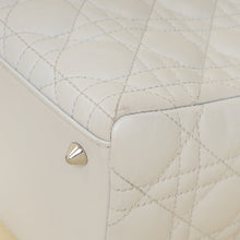 Christian Dior Ghost White Lady Dior Medium Bag