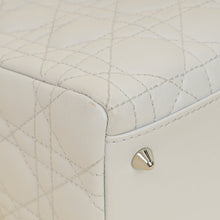 Christian Dior Ghost White Lady Dior Medium Bag
