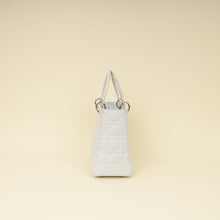 Christian Dior Ghost White Lady Dior Medium Bag
