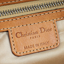 Christian Dior Brown Oblique Trotter Romantique Satchel Bag
