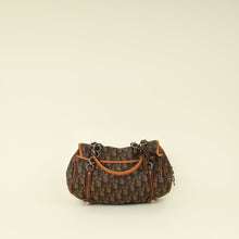 Christian Dior Brown Oblique Trotter Romantique Satchel Bag