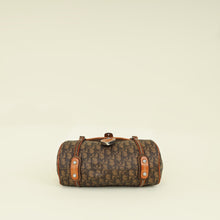 Christian Dior Brown Oblique Trotter Romantique Satchel Bag