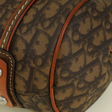 Christian Dior Brown Oblique Trotter Romantique Satchel Bag