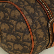 Christian Dior Brown Oblique Trotter Romantique Satchel Bag