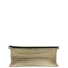 Christian Dior Metallic Champaign Micro Cannage Diorama Small Shoulder Bag