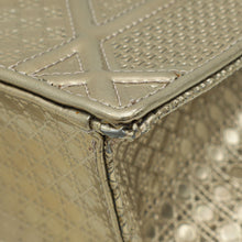 Christian Dior Metallic Champaign Micro Cannage Diorama Small Shoulder Bag