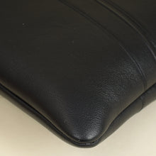 Christian Dior Black "DiorDouble" Zip Medium Pouch