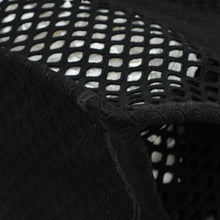 Christian Dior Black Mesh Embroidered Large Book Tote Large Bag