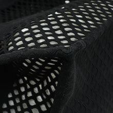 Christian Dior Black Mesh Embroidered Large Book Tote Large Bag