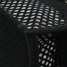 Christian Dior Black Mesh Embroidered Large Book Tote Large Bag
