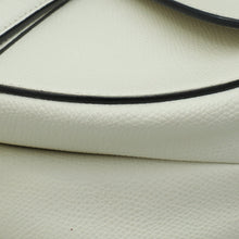 Christian Dior White Saddle Medium Bag