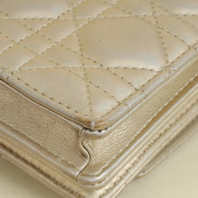 Christian Dior Metallic Light Gold My Dior Mini Bag