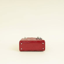 Christian Dior Cherry Red Lady Dior Mini Strap Bag