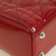 Christian Dior Cherry Red Lady Dior Mini Strap Bag