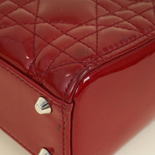 Christian Dior Cherry Red Lady Dior Mini Strap Bag