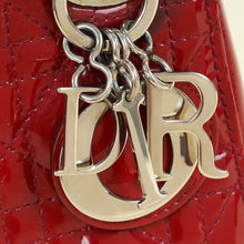 Christian Dior Cherry Red Lady Dior Mini Strap Bag