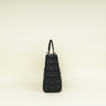 Christian Dior Black Lady Dior Large Bag
