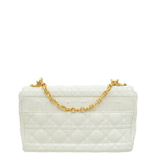 Christian Dior White Caro Medium Bag