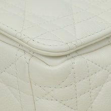 Christian Dior White Caro Medium Bag