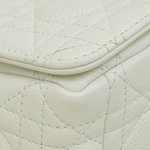 Christian Dior White Caro Medium Bag